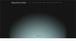 Desktop Screenshot of letourneauguitars.com